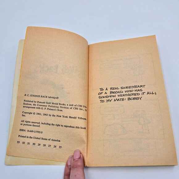 B.C. Comic Strip By Johnny Hart Book Paperback Lot Of 4 Books Vintage Read - Picture 10 of 16